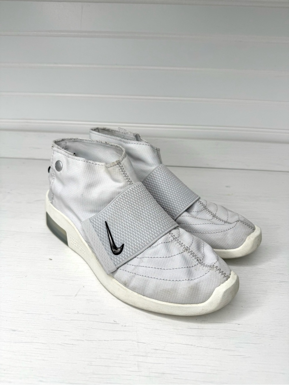 Nike Air Fear of God Moc- Light Bone Slip On M5 W6.5